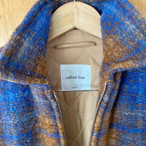 Aritzia Wilfred Plaid Lyon Jacket - Picture 3 of 6